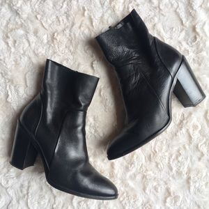 Aldo Leather Booties
